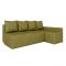 Кутовий диван ортопедичний iSmart MORRO єврокнижка 198x140 см (матрац Pocket spring) оливковий Laura 27