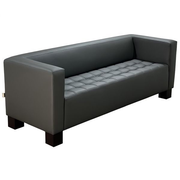 Диван Richman Спейс Потрійний на дерев’яних ніжках Роккі 95 + Венге