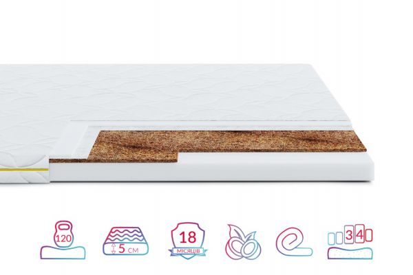 Топер Lento Cocos Highfoam